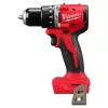 Milwaukee 3602-20 M18 18V Lithium-Ion Brushless Cordless 1/2 in. Compact Hammer Drill/Driver (Tool-Only)