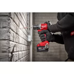 Milwaukee 3602-20 M18 18V Lithium-Ion Brushless Cordless 1/2 in. Compact Hammer Drill/Driver (Tool-Only)
