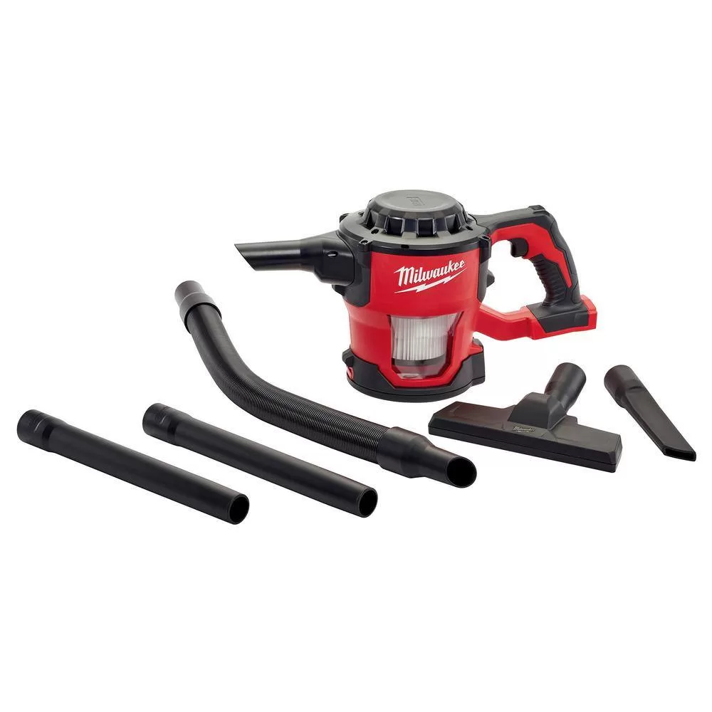 Milwaukee 0882-20 M18 18-Volt Lithium-Ion Cordless Compact Vacuum (Tool-Only)