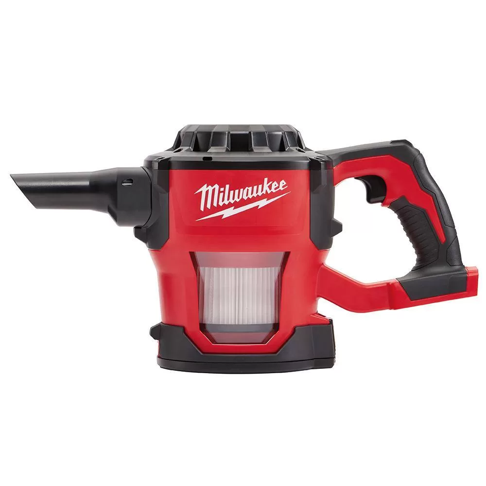 Milwaukee 0882-20 M18 18-Volt Lithium-Ion Cordless Compact Vacuum (Tool-Only)