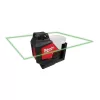 Milwaukee 3631-20 M12 12-Volt Lithium-Ion Cordless Green 360-Degree Single Plane Laser Level (Tool Only)