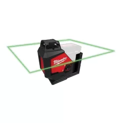 Milwaukee 3631-20 M12 12-Volt Lithium-Ion Cordless Green 360-Degree Single Plane Laser Level (Tool Only)