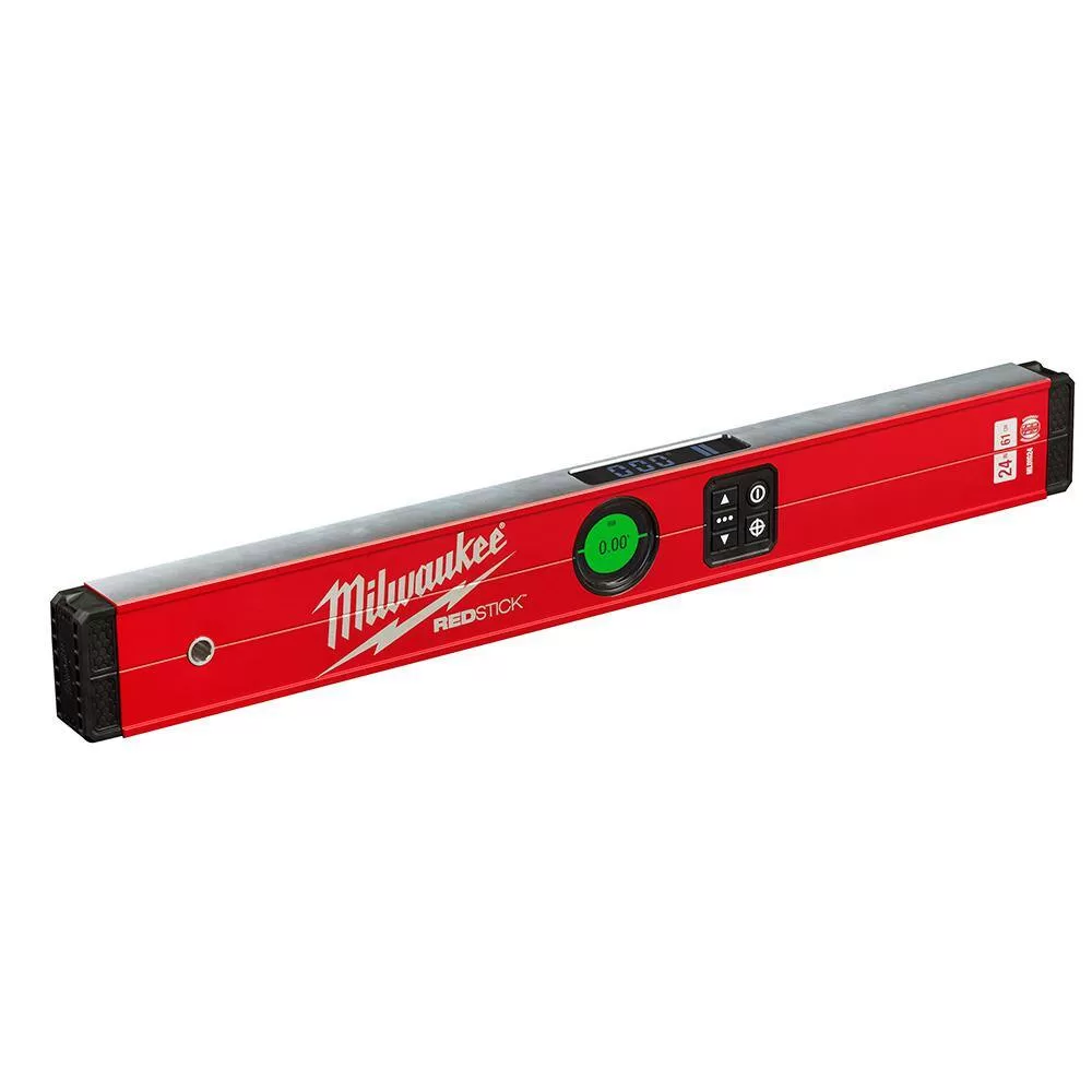 Milwaukee MLDIG24 24 in. Redstick Digital Box Level with Pin-Point Measurement Technology