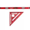 Milwaukee MLDIG48-MLSQ070 48 in. REDSTICK Digital Box Level with Pin-Point Measurement Technology and 7 in. Rafter Square