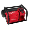 Milwaukee 2840-20-48-73-2010 M18 FUEL 18-Volt Lithium-Ion Cordless 2 Gal. Compact Electric Quiet Air Compressor (Tool-Only) w/Clear Safety Glasses