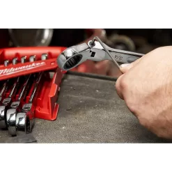 Milwaukee 48-22-9413-48-22-9513 144-Position Flex-Head Ratcheting Combination Wrench Set SAE and METRIC (30-Piece)