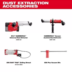 Milwaukee 2613-20 M18 18V Lithium-Ion Brushless Cordless 1 in. SDS-Plus D-Handle Rotary Hammer (Tool-Only)