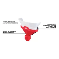 Milwaukee 49-90-2022-0980-20 AIR-TIP 1-1/4 in. to 2-1/2 in. Dust Collector and M12 AIR-TIP Wet/Dry Shop Vacuum Utility Nozzle Attachments