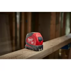 Milwaukee 48-22-6625-4X 25 ft. Compact Tape Measure (4-Pack)