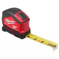 Milwaukee 48-22-6825-4X 25 ft. Compact Auto Lock Tape Measure (4-Pack)