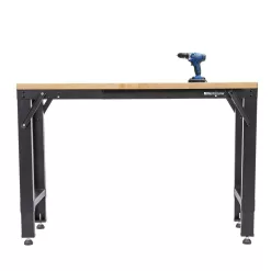 Montezuma MSF4829B 4 ft. to 6 ft. Adjustable Steel Workbench Frame