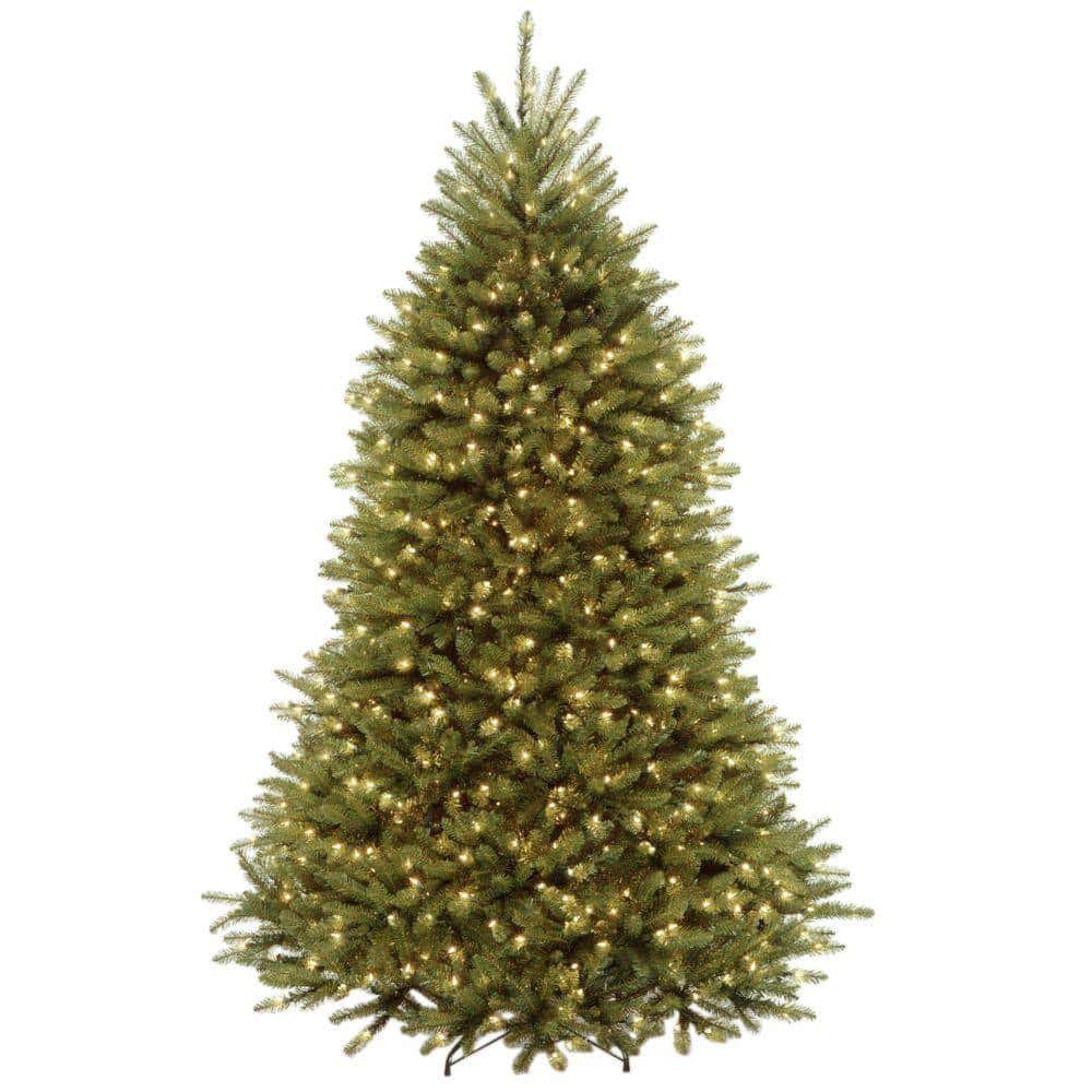National Tree Company DUH-70LO 7 ft. Dunhill Fir Artificial Christmas Tree with Clear Lights