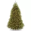 National Tree Company DUH3-D30-70 7 ft. Dunhill Fir Hinged Tree with 650 Dual Color LED Lights and PowerConnect