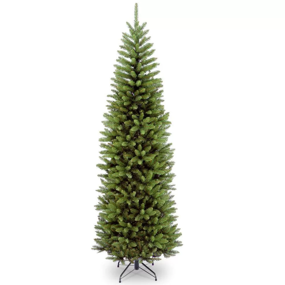 National Tree Company KW7-500-90 9 ft. Kingswood Fir Pencil Artificial Christmas Tree