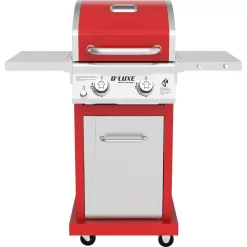 Nexgrill 720-0864R Deluxe 2-Burner Propane Gas Grill in Red