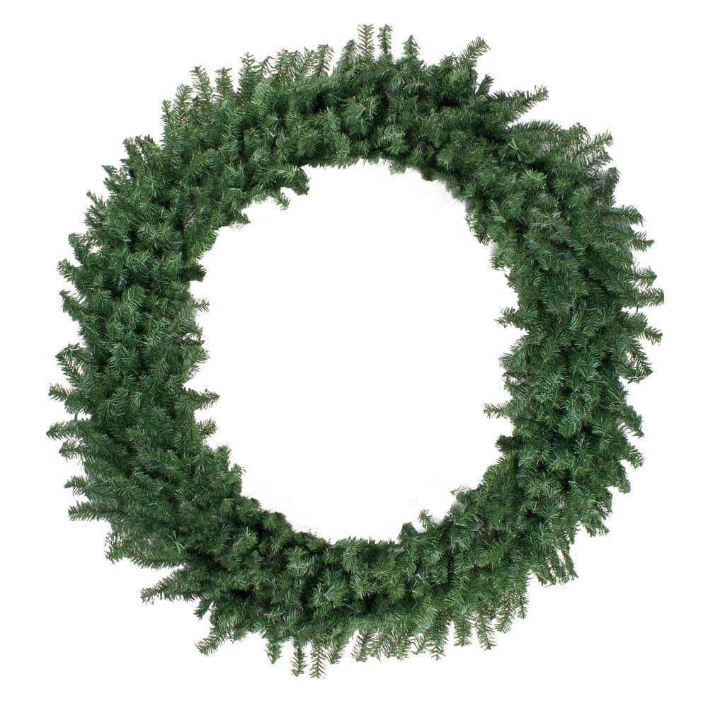 Northlight 33380923 6 ft. Unlit Canadian Pine Artificial Christmas Wreath