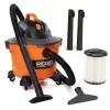 RIDGID HD09001 9 Gallon 4.25 Peak HP NXT Wet/Dry Shop Vacuum with Filter, Locking Hose and Accessories