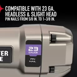 Porter-Cable PIN138C2002 6 Gal. 150 PSI Portable Electric Air Compressor and Pneumatic 23-Gauge 1-3/8 in. Pin Nailer