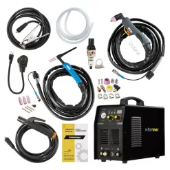 PrimeWeld CT520D 50 Amp Plasma Cutter, 200A TIG/Stick Welder Combo Machine 1/2 in. Clean Cut, 110/220-Volt CT520D