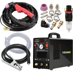 PrimeWeld CUT50 50 Amp Plasma Cutter 1/2 in. Clean Cut 110-Volt/220-Volt DC Cutting Machine