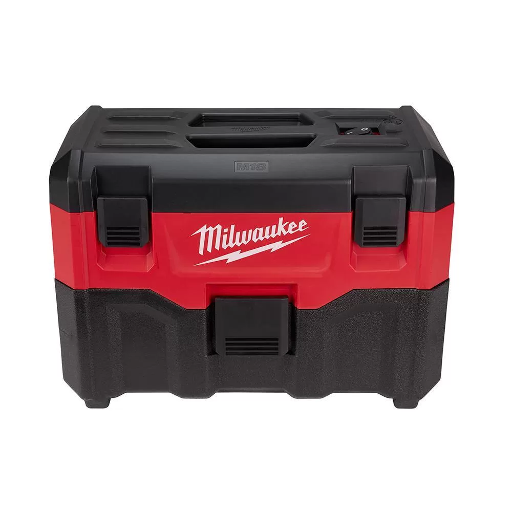 Milwaukee 0880-20-48-59-1835 M18 18-Volt 2 Gal. Lithium-Ion Cordless Wet/Dry Vacuum W/ 3.0 Ah Battery and Charger