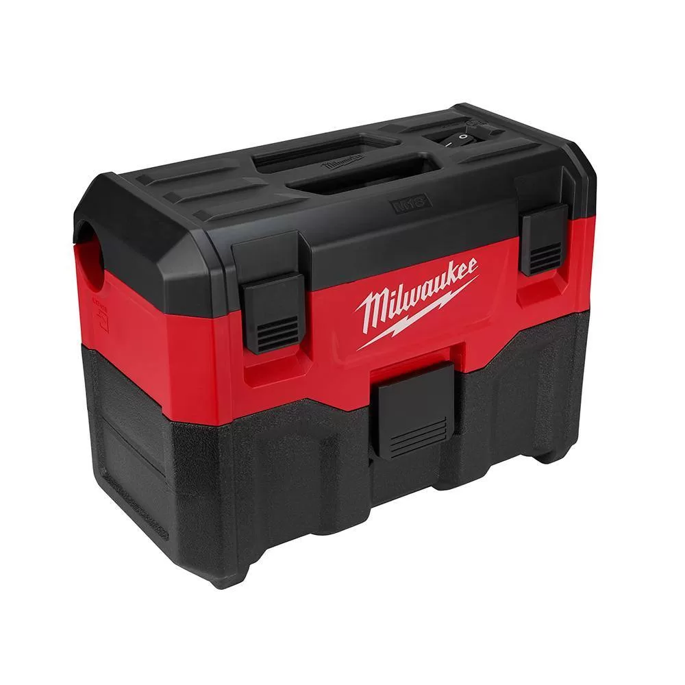 Milwaukee 0880-20-48-59-1835 M18 18-Volt 2 Gal. Lithium-Ion Cordless Wet/Dry Vacuum W/ 3.0 Ah Battery and Charger