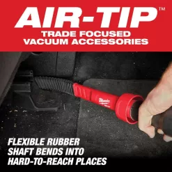Milwaukee 0880-20-49-90-2019A M18 18-Volt 2 Gal. Lithium-Ion Cordless Wet/Dry Vacuum with AIR-TIP 1-1/4 in. - 2-1/2 in. (4-Piece) Automotive Kit