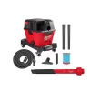 Milwaukee 0910-20-49-90-2030 M18 FUEL 6 Gal. Cordless Wet/Dry Shop Vac w/Filter, Hose and AIR-TIP 1-1/4 in. - 2-1/2 in. (1-Piece) Flex Crevice Tool