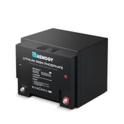 Renogy RBT2425LFP-US 24-Volt 25Ah LiFePO4 Deep Cycle Lithium Battery, Over 2000 Cycles, Backup Power Perfect for Off-Grid
