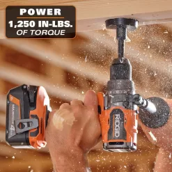 RIDGID R861152B 18V Brushless Cordless 1/2 in. High Torque Hammer Drill/Driver (Tool Only)
