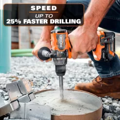 RIDGID R861152B 18V Brushless Cordless 1/2 in. High Torque Hammer Drill/Driver (Tool Only)