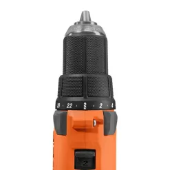 RIDGID R86001K-AC870015PN 18V Cordless 1/2 in. Drill/Driver Kit with 2.0 Ah Battery, Charger, and 18V 1.5 Ah Lithium-Ion Battery (2-Pack)