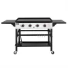 Royal Gourmet GB4002 4-Burner 36 in. Flat Top Propane Griddle Gas Grill for Outdoor Events, Camping and BBQ