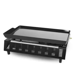 Royal Gourmet PD1300C 3-Burner 26,400-BTU Portable Gas Grill Griddle, Regulator, Cover and Carry Bag Included, Outdoor Camping, Tailgating