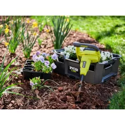 RYOBI P29160 ONE+ 18V Cordless Earth Auger with 3 in. Bit, 2.0 Ah Battery and Charger