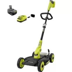 RYOBI P20160 ONE+ 18V 12 in. Cordless Mower with 4.0 Ah Battery and Charger