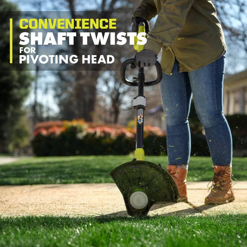 RYOBI P20160 ONE+ 18V 12 in. Cordless Mower with 4.0 Ah Battery and Charger