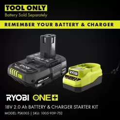 RYOBI P747 ONE+ 18V Cordless Dual Function Inflator/Deflator