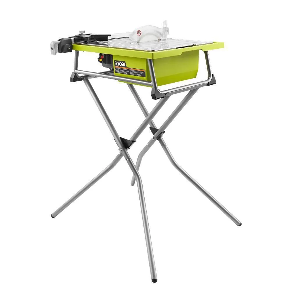RYOBI WS722SN 7 in. 4.8 Amp Tile Saw with Stand
