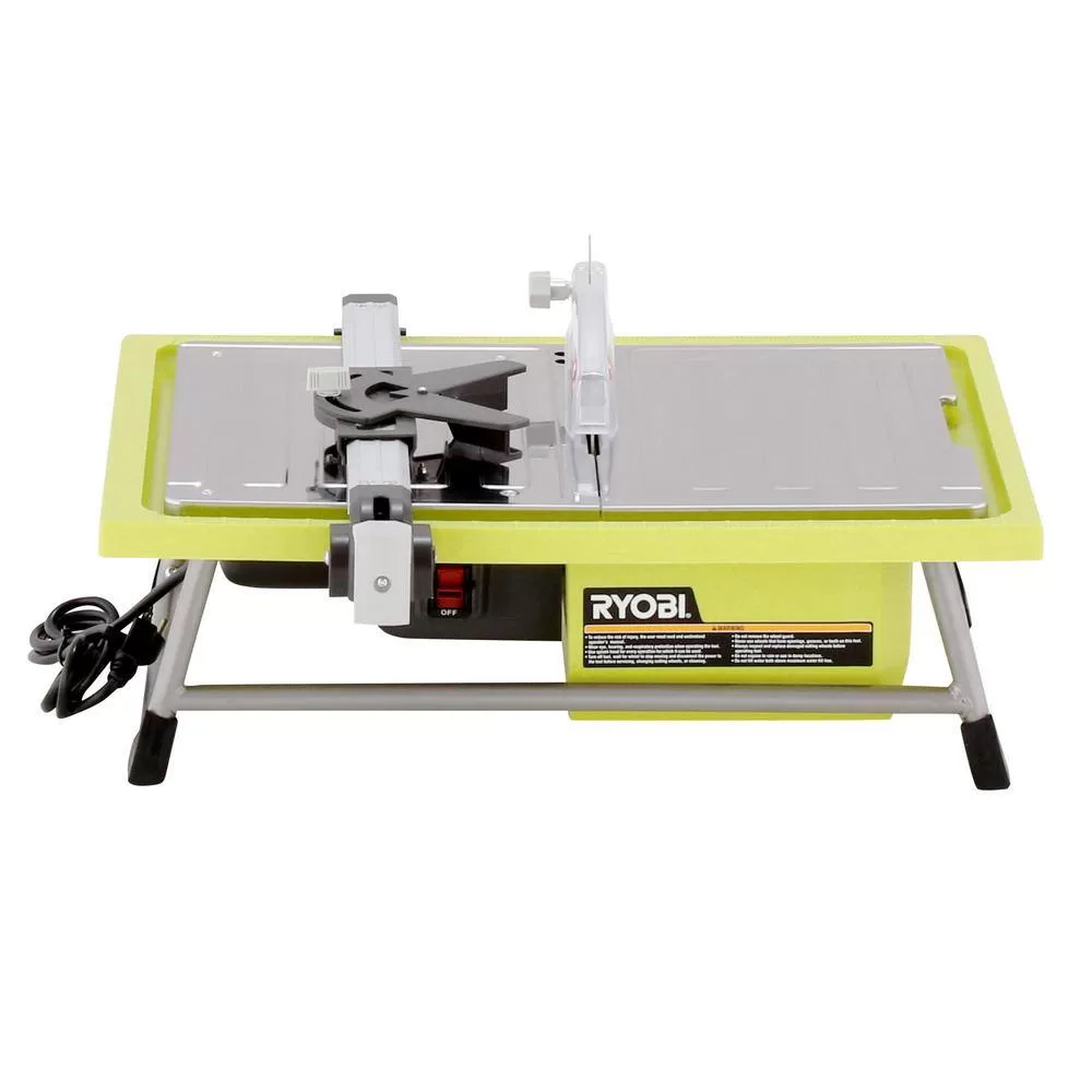 RYOBI WS722SN 7 in. 4.8 Amp Tile Saw with Stand