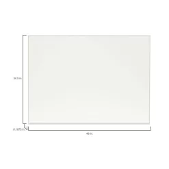 Hampton Bay KAIE4835X-SW 48 in. W x 34.5 in. H End Panel in Satin White