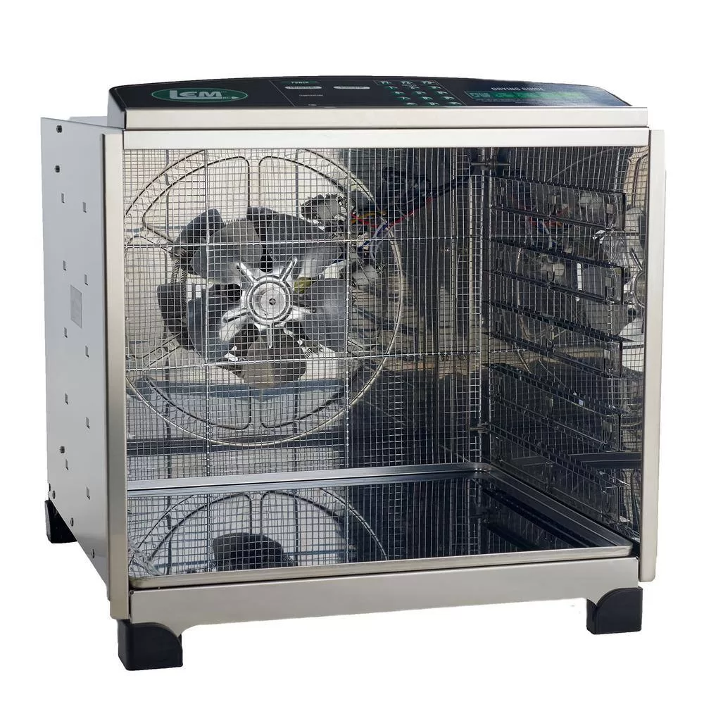 LEM 10-Tray Silver Food Dehydrator with Temperature Control