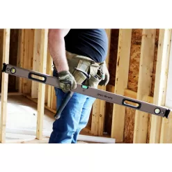 SPEC OPS SPEC-LEVEL48M 48 in. Magnetic Box Beam Level, Tourniquet Bungee System, Aluminum