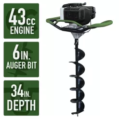 Sportsman 807233 Earth Series 43cc 6 in. Gas Powered Auger