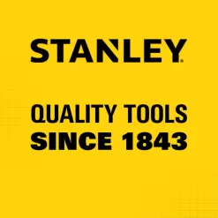 Stanley 92-839 1/4 in. & 3/8 in. Drive Black Chrome Laser Etched SAE & Metric Mechanics Tool Set (99-Piece)