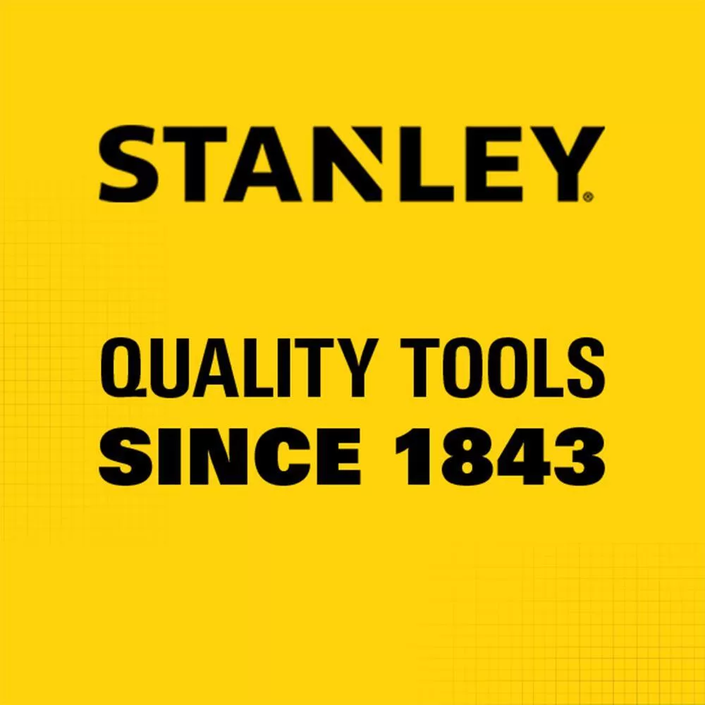 Stanley 92-839 1/4 in. & 3/8 in. Drive Black Chrome Laser Etched SAE & Metric Mechanics Tool Set (99-Piece)