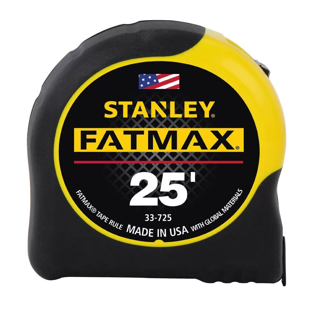 Stanley 33-725CP FATMAX 25 ft. x 1-1/4 in. Tape Measure (4 Pack)