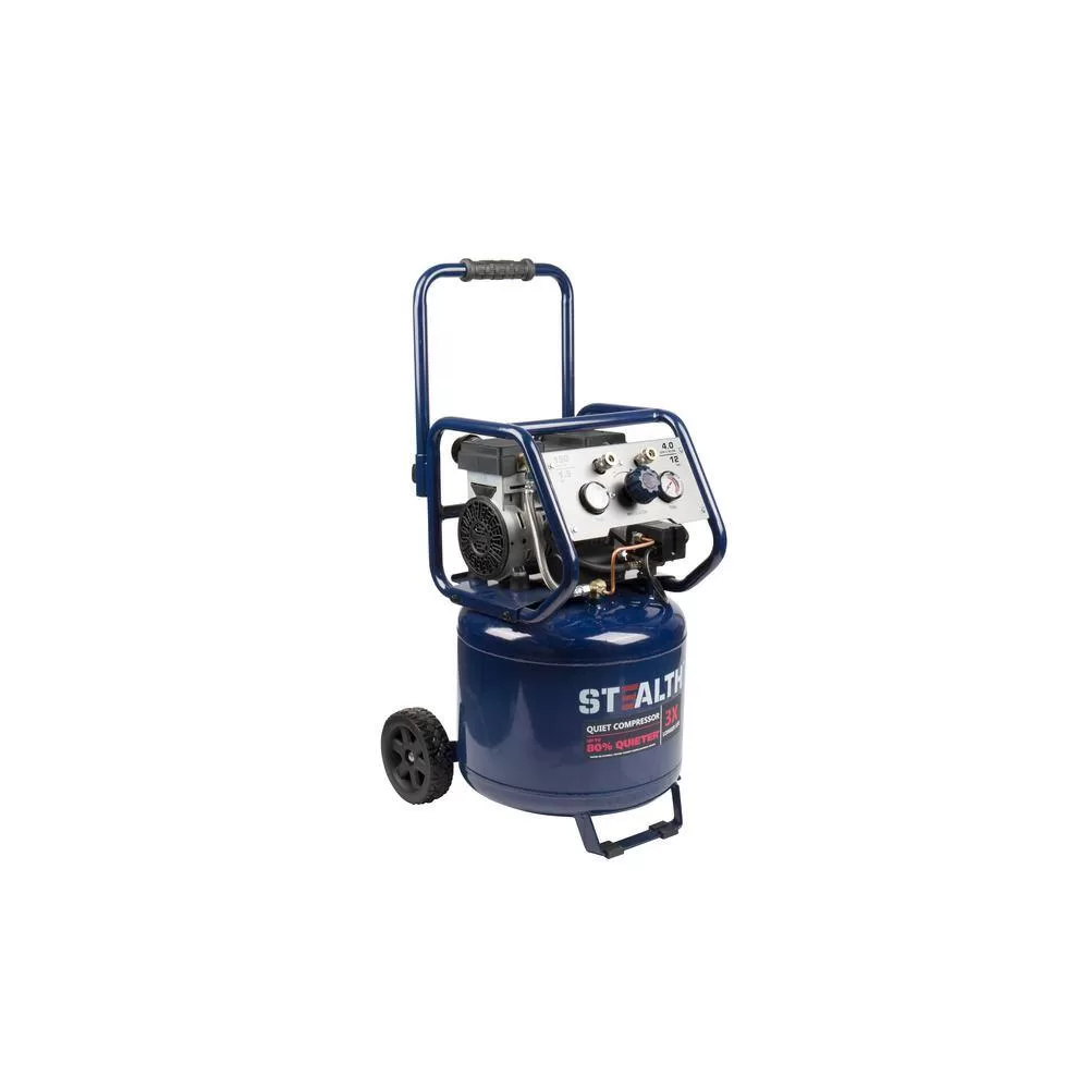 Stealth SAQ-11215 Professional 12 Gal. 150 PSI 2 Portable Electric Air Compressor
