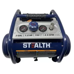 Stealth SAQ-1301 3 Gal. 150 PSI 2 Portable Electric Air Compressor