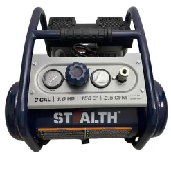 Stealth SAQ-1301 3 Gal. 150 PSI 2 Portable Electric Air Compressor